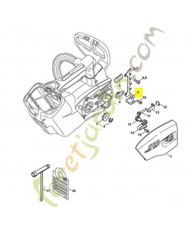 Arrêt de chaine Stihl ref. 1141-656-7700