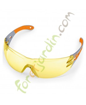 Lunettes de protection jaunes Dynamic light plus Stihl  référence 0000-884-0372