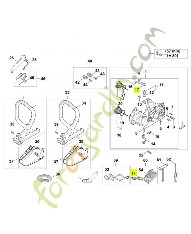 Crépine d'aspiration Stihl Réf.0000-350-3500 en stock