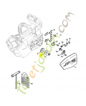 Rondelle stihl ref. 4182-162-8900 Remplace référence 1208-162-8900