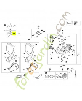 Ressort coude 1117-182-4500- Pièce détachée Stihl