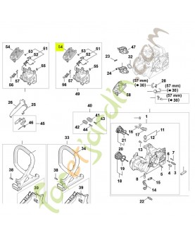 Filtre à air 1148-140-4404 - Pièce détachée Stihl