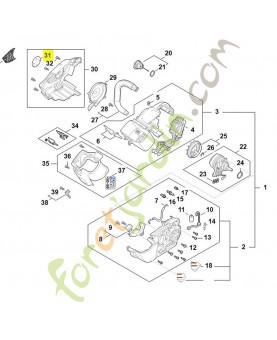 Plaque matricule MSA 190T