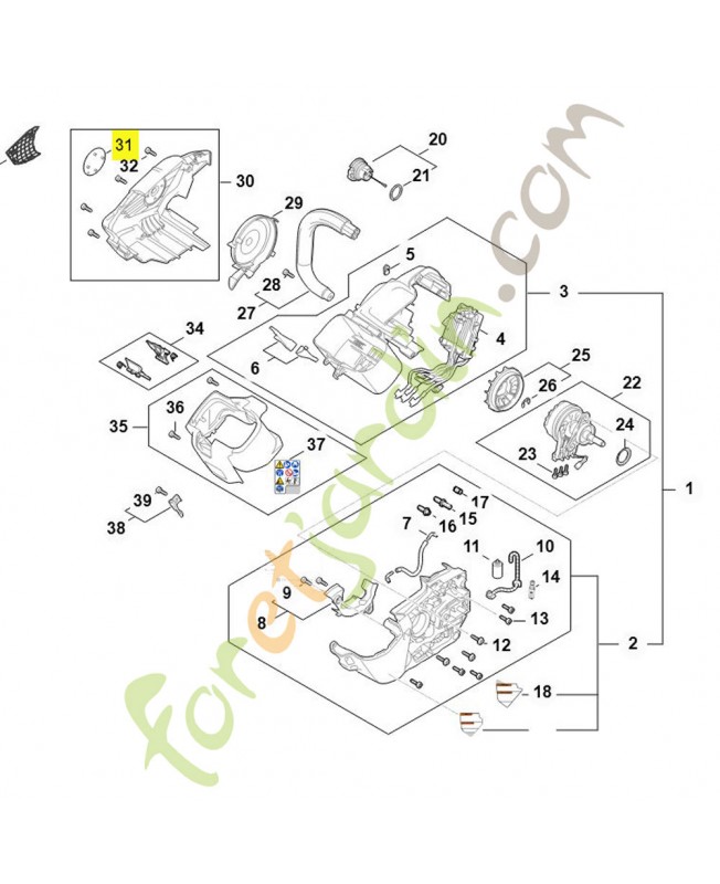 Plaque matricule MSA 190T