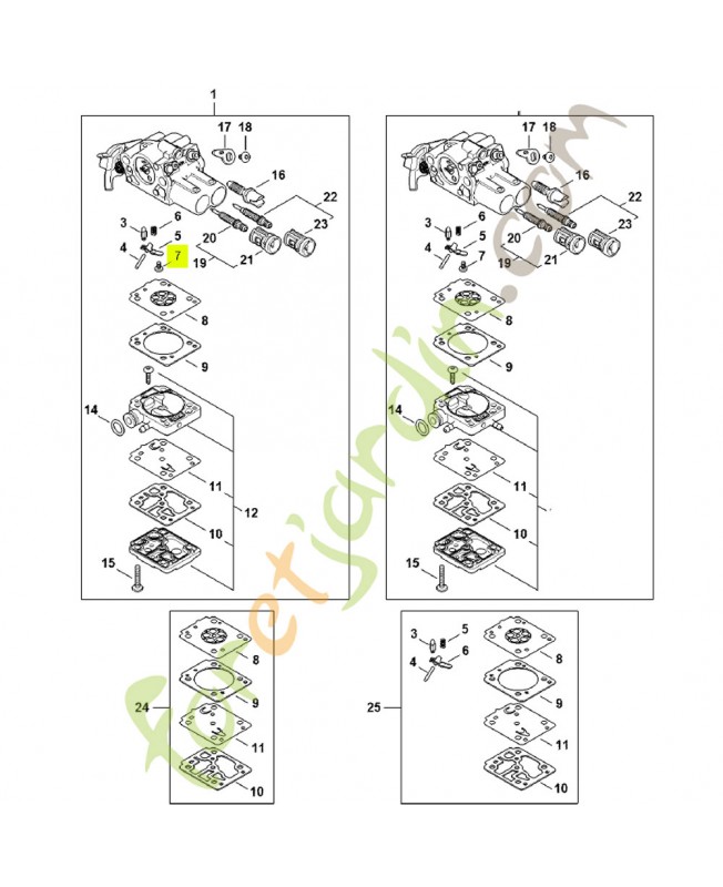 Vis 0000-122-7101 - Pièce de détachée Sithl