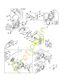 Embrayage 1148-160-2000- Pièce détachée Stihl