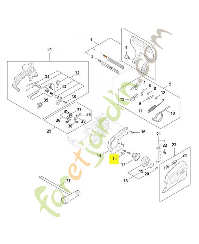 Vis cylindrique is-p 5x44