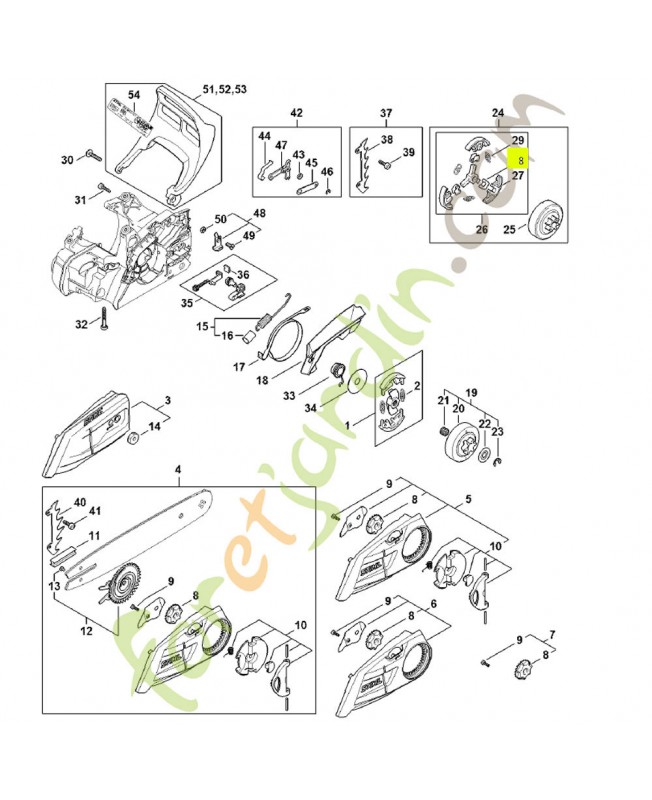 Pièce de fixation 1127-162-3000- Pièce de détachée Sithl