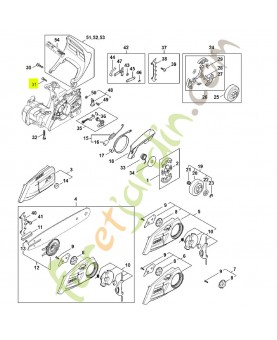 Vis cylindrique is-p5x20 9074-477-4135- Pièce de détachée Sithl