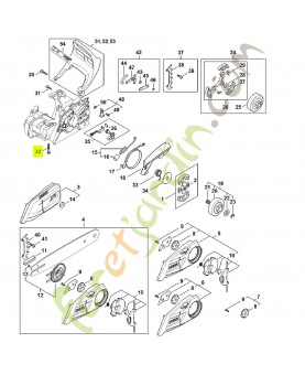 Vis cylindrique is-5.3x41 9075-478-4195- Pièce de détachée Sithl