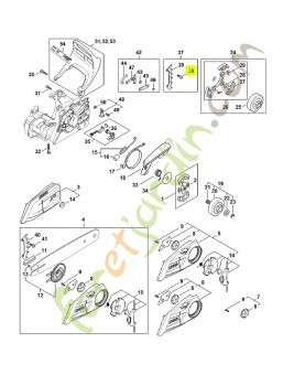 Vis cylindrique 5x16 9075-478-4115. Pièce de rechange Sithl