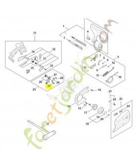 Vis cylindrique is m4 x 15