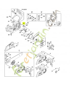 Ecrou m6 9214-320-0900- Pièce de détachée Sithl