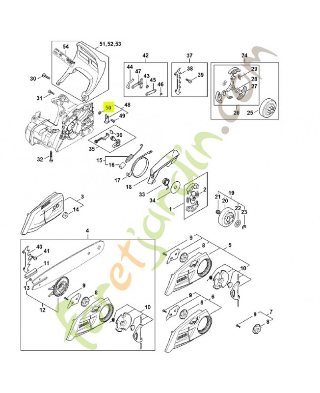 Ecrou m6 9214-320-0900- Pièce de détachée Sithl