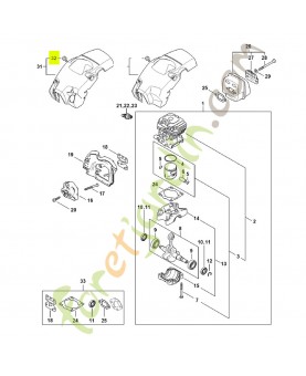 Vis cylindrique is-m 5x14 9022-319-1028. Pièce de rechange Sithl