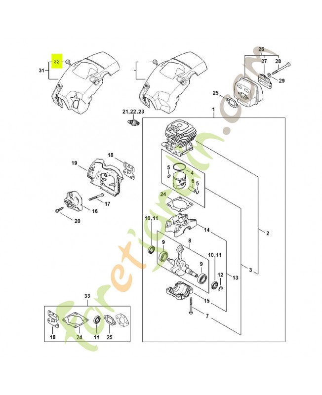 Vis cylindrique is-m 5x14 9022-319-1028. Pièce de rechange Sithl