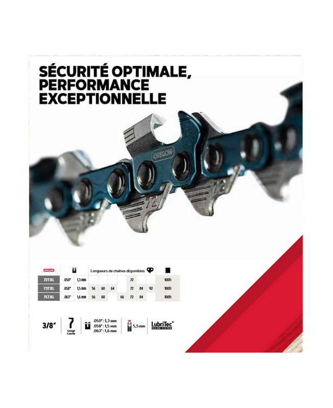 Nouvelle chaine oregon txl