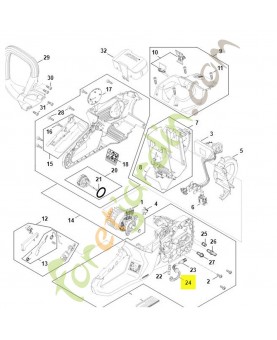 Pièces de tuyau d' huile
