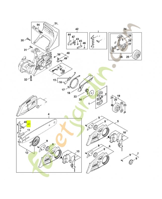 Vis cylindrique 5x16 9075-478-4115. Pièce de rechange Sithl