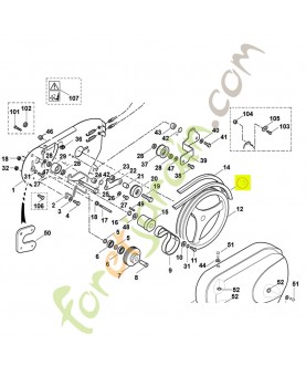 Courroie trapézoïdale 6226-711-5021 - Pièce de détachée Sithl / Vicking