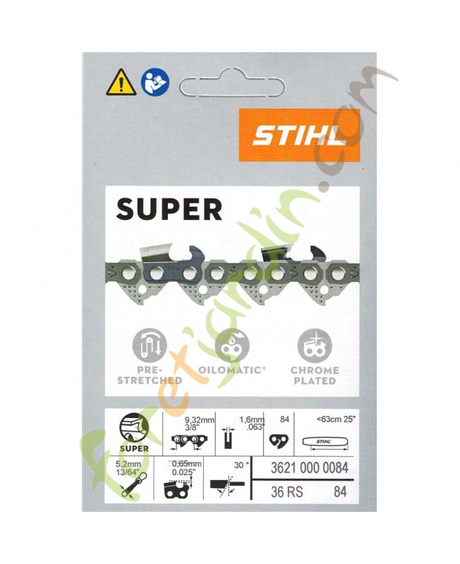 chaine tronconneuse stihl coupe 63 cm 36210000084