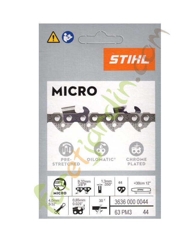 chaine stihl coupe 30 cm 36360000044 chaine stihl coupe 30 cm 36360000044