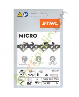 Chaine tronconneuse 60 CM Stihl 3652-000-0084