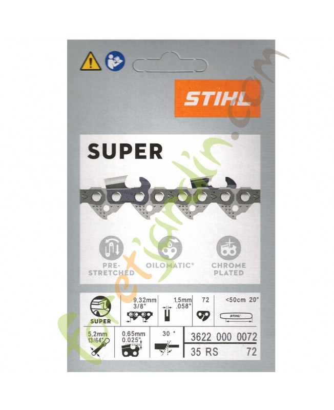 chaine stihl coupe 50 cm pour husqvarna 36220000072 chaine stihl coupe 50 cm pour husqvarna 36220000072