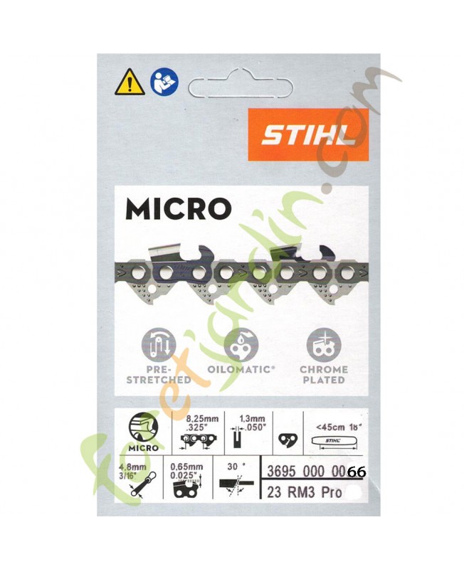 chaine stihl coupe 40 cm 36950000066 chaine stihl coupe 40 cm 36950000066