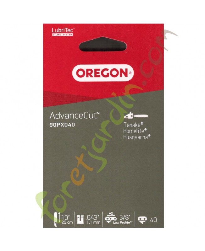 Chaine 25 cm Oregon 90PX040E