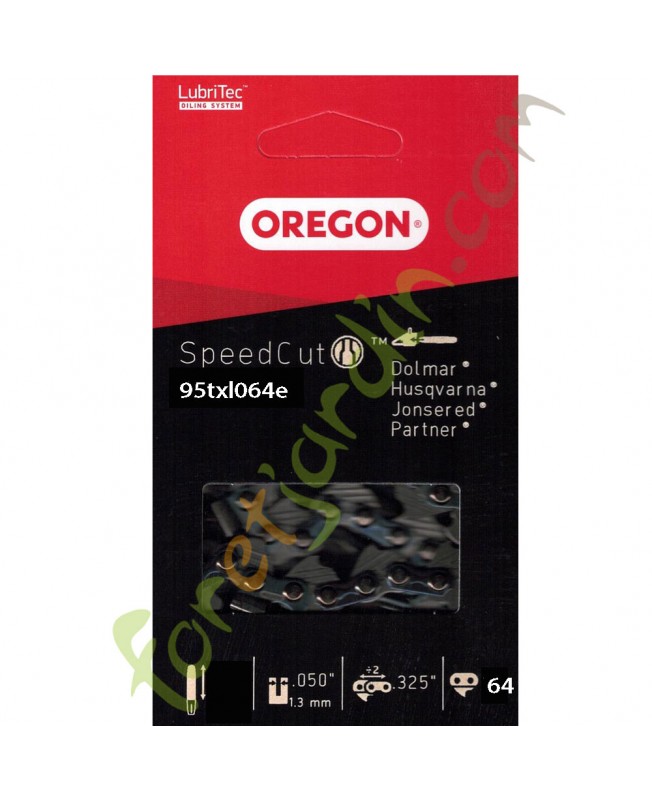 Chaine tronconneuse 38 cm Oregon 95VPX064E Chaine tronconneuse 38 cm Oregon 95VPX064E