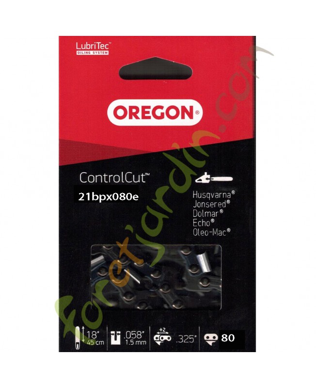 Chaine 50 cm Oregon réf : 21BPX080E en stock