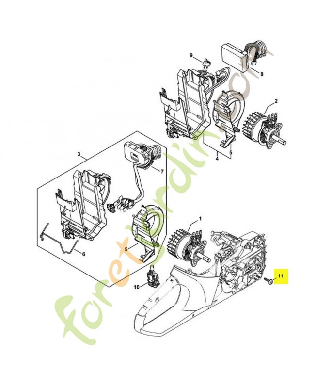 Vis is-dg 5x20 Stihl réf. 0000-951-1100