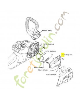 Vis  P3x10 Stihl ref. 9104-003-8600