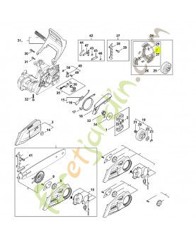 Pièce de fixation 1127-162-3000- Pièce de détachée Sithl