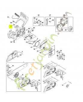 Vis cylindrique is-p5x20 9074-477-4135- Pièce de détachée Sithl