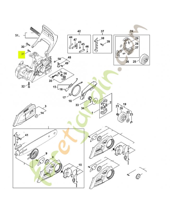 Vis cylindrique is-p5x20 9074-477-4135- Pièce de détachée Sithl