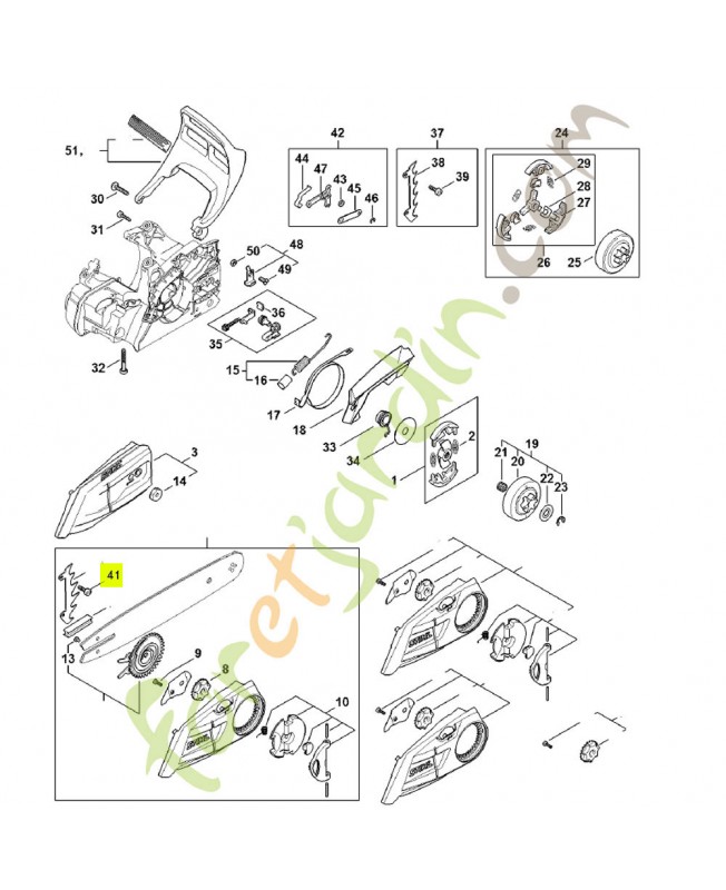 Vis cylindrique 5x16 9075-478-4115. Pièce de rechange Sithl