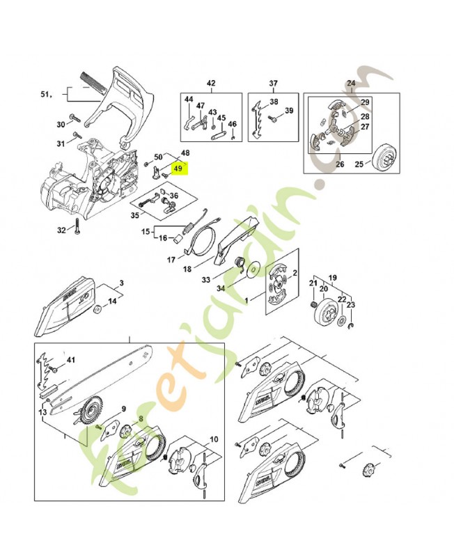 Vis à tête fraisée m6x14-4.8 9062-319-1270- Pièce détachée Stihl / Vicking Vis à tête fraisée m6x14-4.8 9062-319-1270- Pièce détachée Stihl / Vicking