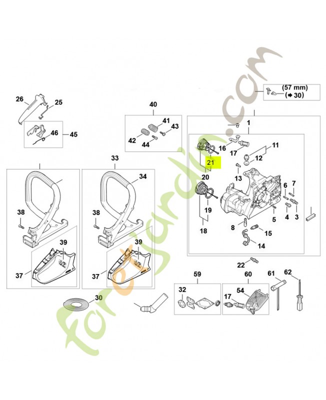 Joint torique 9645-948-2470 stihl.Pièce détaché de rechange Joint torique 9645-948-2470 stihl.Pièce détaché de rechange