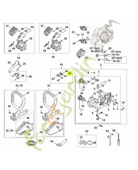 Vis is-dg 5x20 0000-951-1100- Pièce de détachée Sithl