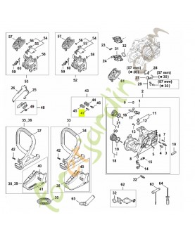 Vis cylindrique isp 6x21.5 9074-478-4475. Pièce de rechange Sithl