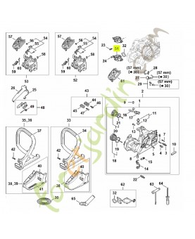 Carburateur 1148/63 1148-120-0663- Pièce détachée Stihl