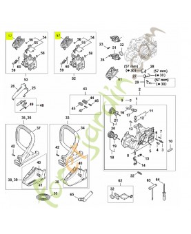 Filtre à air 1148-140-4404 - Pièce détachée Stihl
