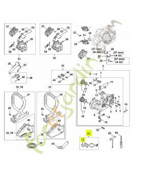 Jeu de joints 1148-007-1600- Pièce détachée Stihl