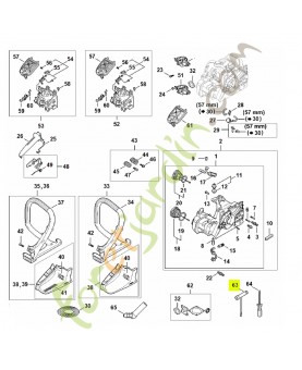 Clé multiple Stihl 0000-890-3400