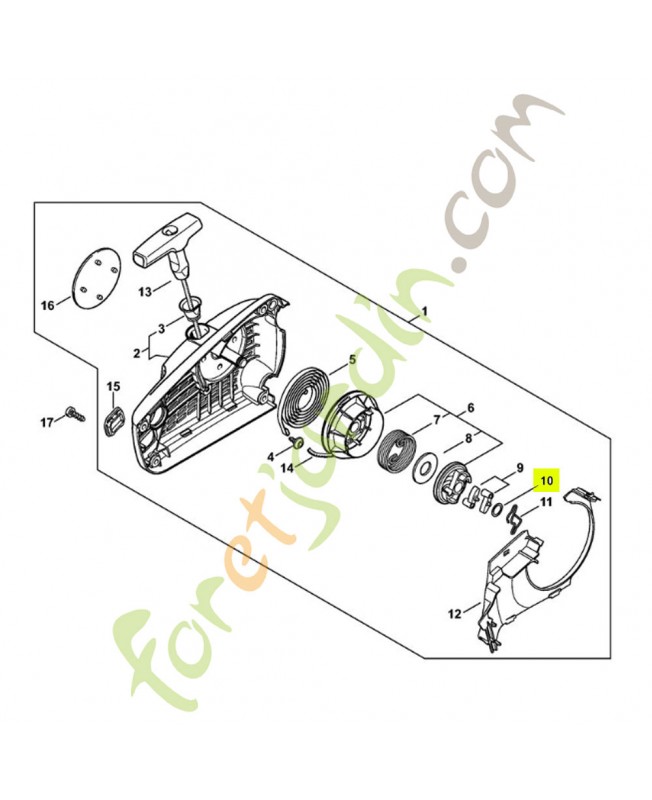 Rondelle 0000-958-0923- Pièce détachée Stihl / Vicking