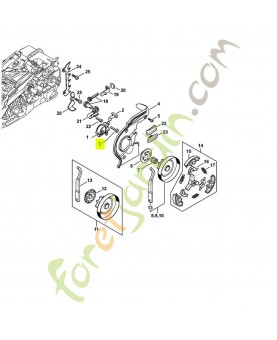 Vis cylindrique 4x20 9075-478-3022. Pièce de rechange Sithl