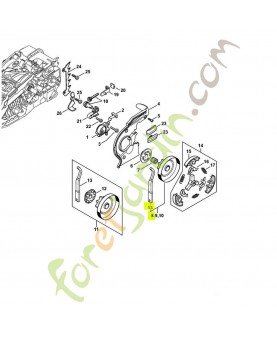 Pignon 3/8 picco 6 dents stihl ref. 1137-640-2005 Remplace référence 1137-640-2015