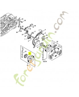 Vis sans fin 7 d. picco 1129-640-7101 - Pièce détachée Stihl / Vicking